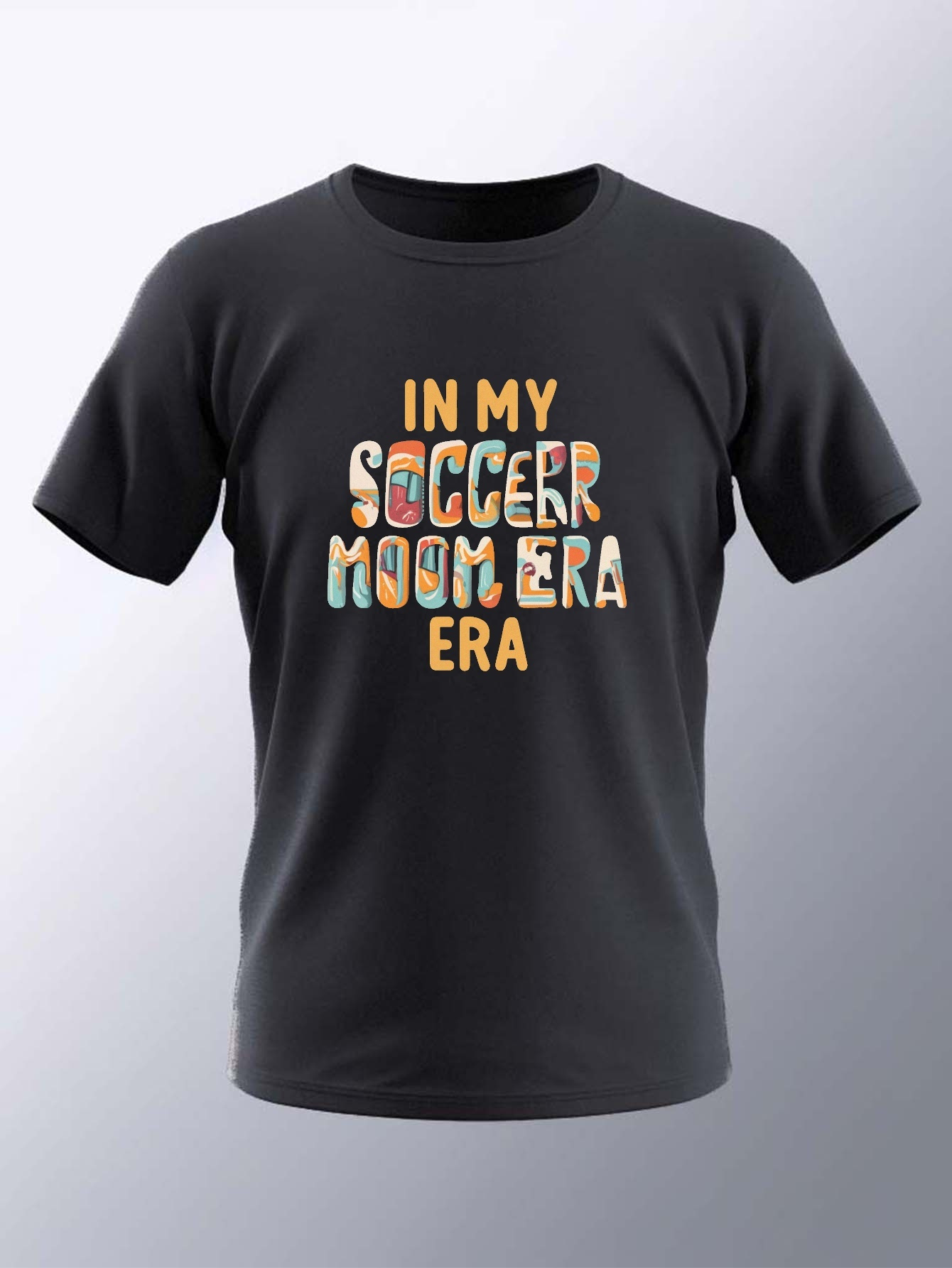 Camiseta Camisa Soccer Futebol Masculina Preto