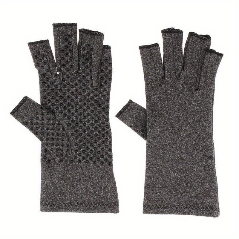 1 Pair Arthritis Compression Gloves For Relieve Arthritis Carpal Tunnel  Pain Relief Fingerless Gloves For Winter Warm Computer Typing Dailywork ,  Idea