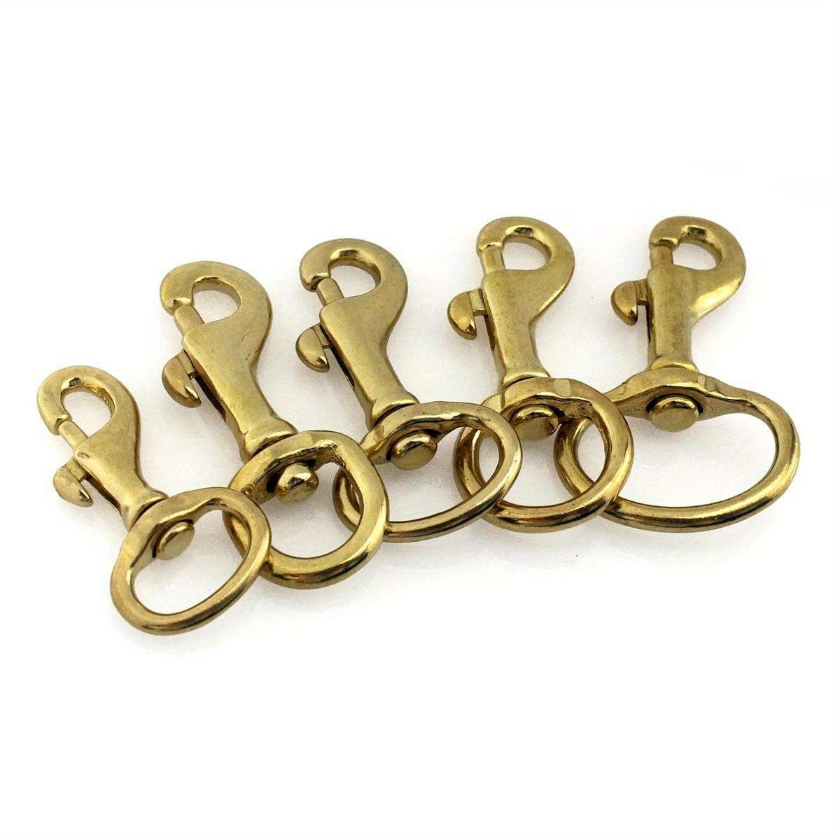 Solid Brass Trigger Swivel Eye Bolt Snap Hook Webbing - Temu