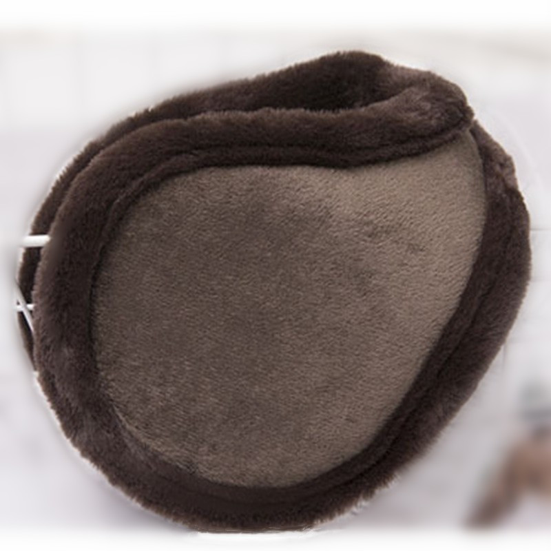 1pc Men's Brown New Style Warm Ear Muffs For Cold Weather