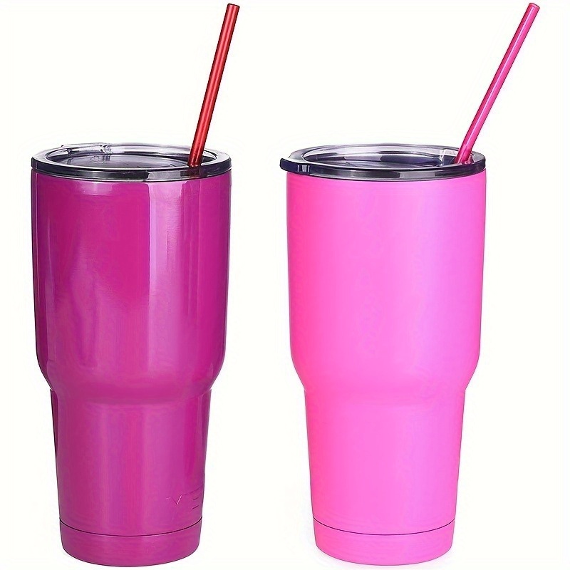 Silicone Drinking Straws, Large Straight Straw, Reusable Silicone Straws,  Random Color - Temu