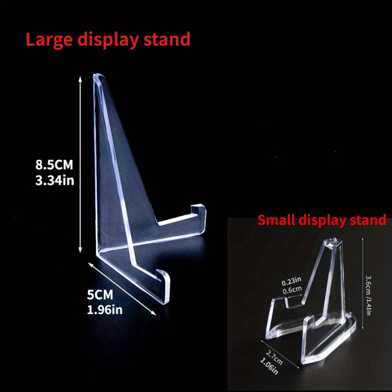 Display Stand Acrylic Triangle Stand Display Collection - Temu