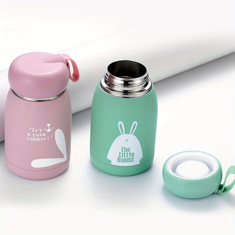 Mini Cartoon Vacuum Flask, 304 Stainless Steel Insulated Water Bottles,  Cute Kawaii Travel Thermal Cups, For Hot And Cold Beverages, Summer Winter  Drinkware, Gifts - Temu