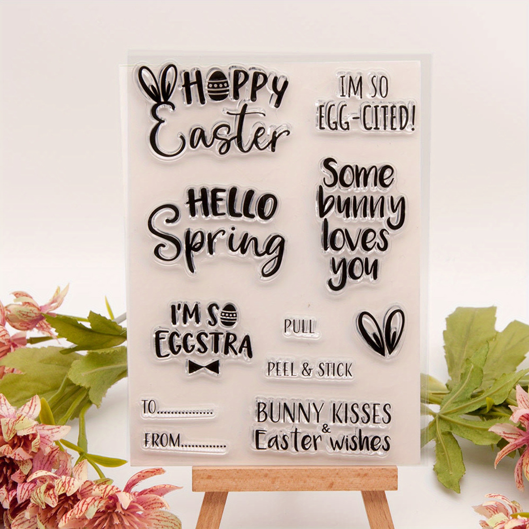 Sellos scrapbooking - sellos - Hello Spring