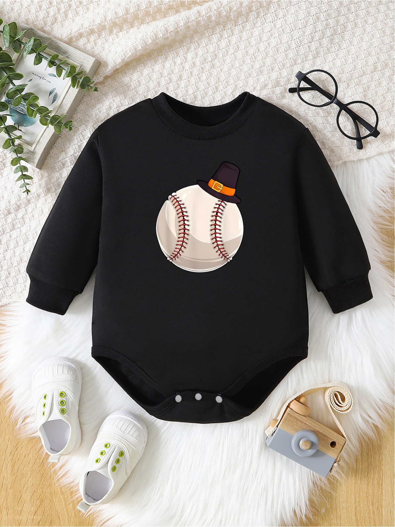 Baby girl cheap baseball romper