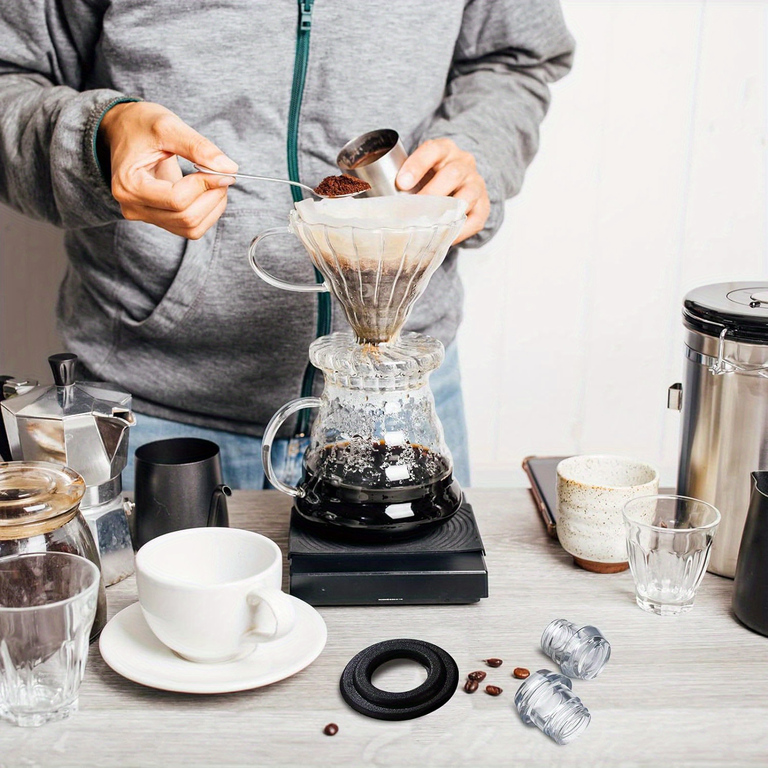 Coffee Percolator Plastic Knob Top Replacement And Washer - Temu