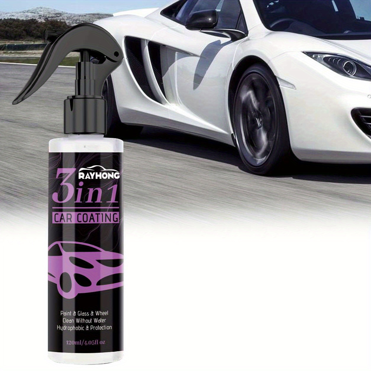 3 in 1 Car Coating Spray Paint Surface Coating Spray Dirt - Temu