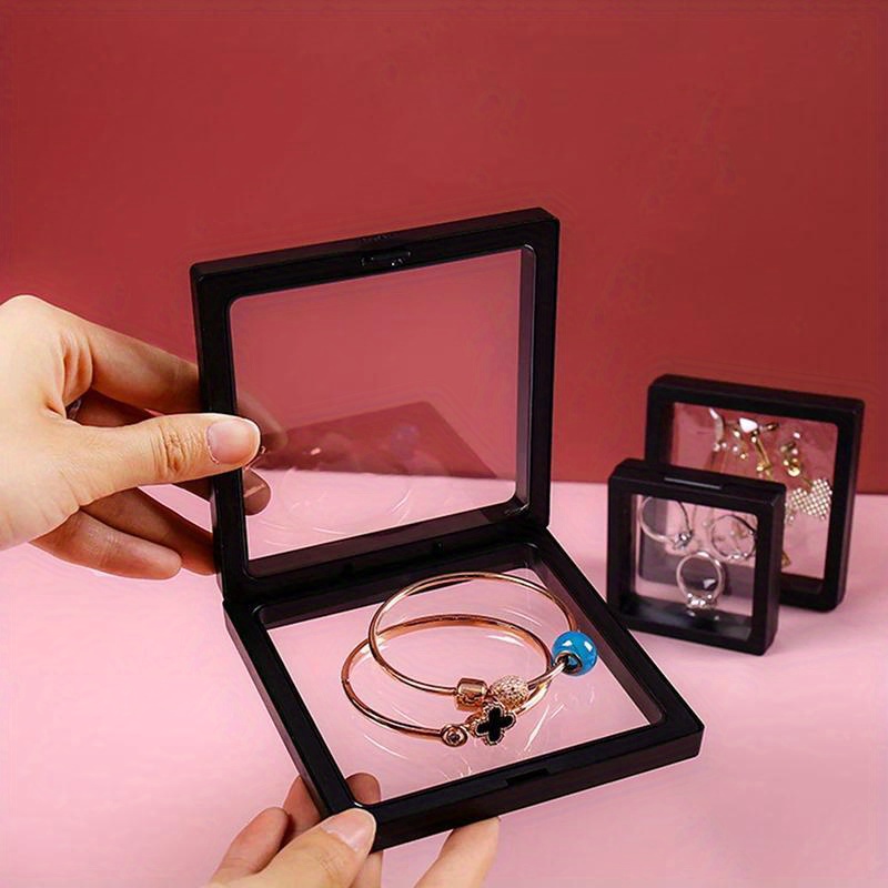 Transparent Jewelry Storage Book Foldable With Pockets - Temu Australia