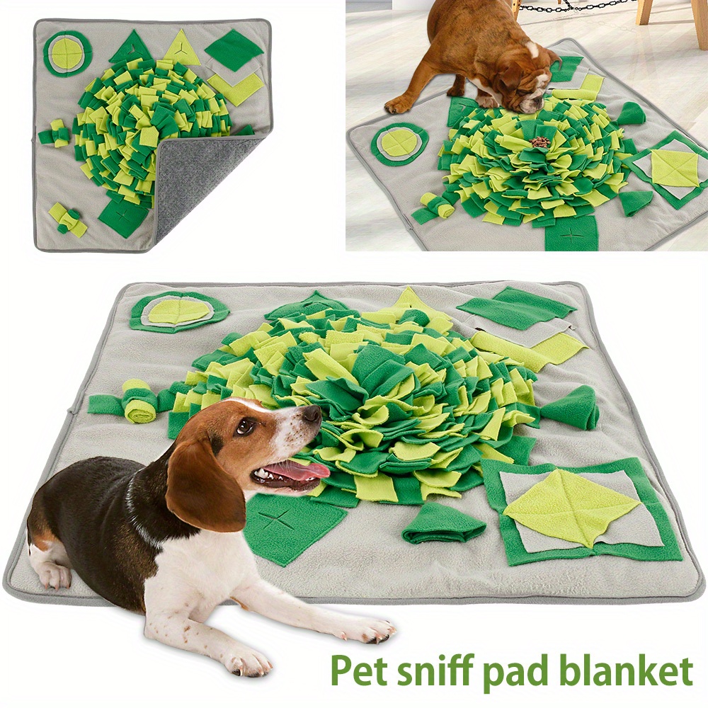 IBEEM Snuffle Mat for Dogs Dog Food mat Interactive Dog Toys Puzzle mat  Gift for Dog Birthday Puppy Dog Anxiety Relief Play mat Game Stress Relief  Dog