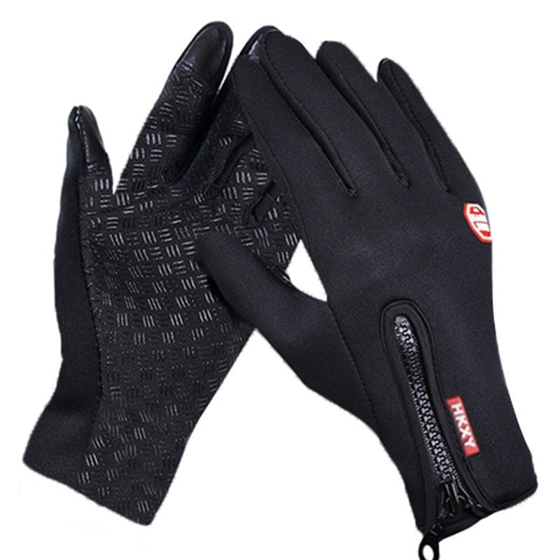 Gants D'hiver Pour Écran Tactile, Gants Thermiques Imperméables Coupe-vent,  Chauffe-mains Pour SMS Pour Smartphone, Cyclisme, Course À Pied