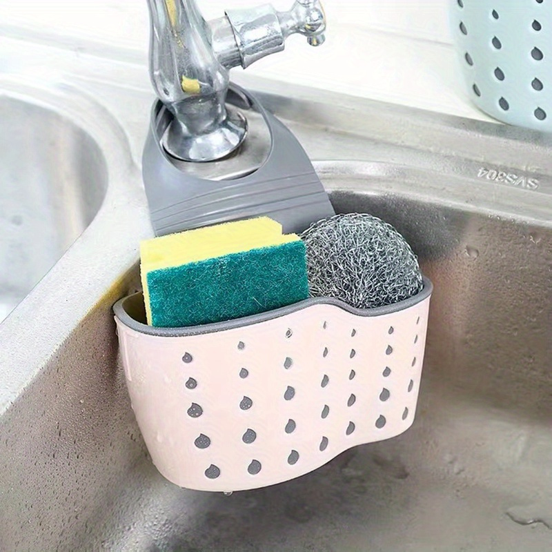 3pcs Kitchen Sponge Holder, Kitchen Sink Organizer, Sink Caddy