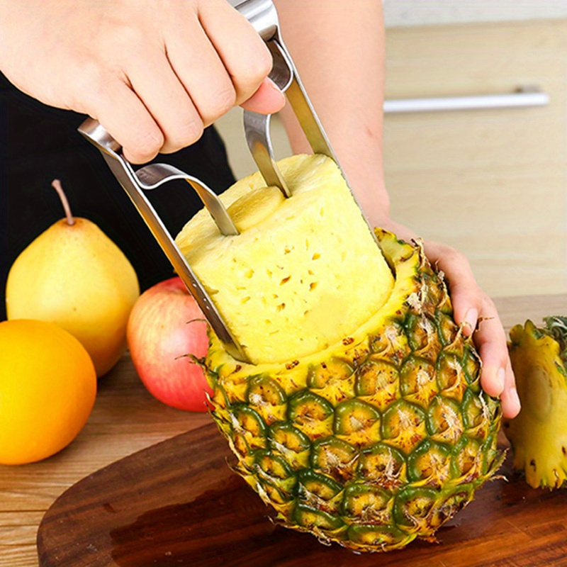 1pc, Éplucheur D'ananas En Acier Inoxydable, Dissolvant De Noyaux De  Fruits, Coupe-ananas, Vide-ananas, Trancheuse D'ananas, Coupe-ananas,  Vide-fruits