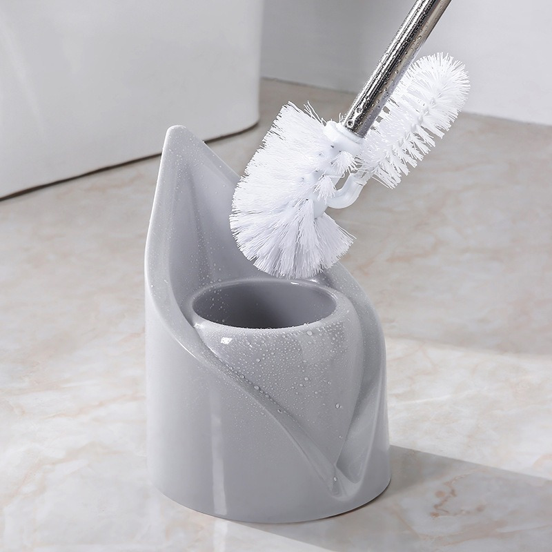 1pc Plastic Long Handle Toilet Brush, Multifunctional Crevice