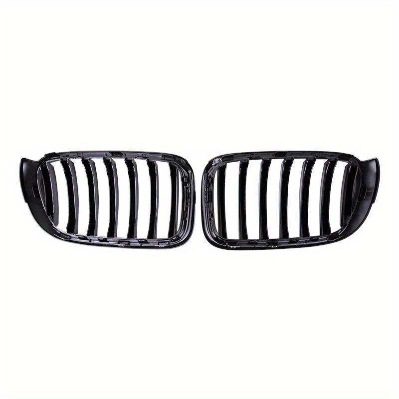 For BMW X3 X4 F25 F26 Car Front Bumper Grille Kidney Racing Grill 2014-2017  Glossy Black Single Line Slat Grilles Accessories