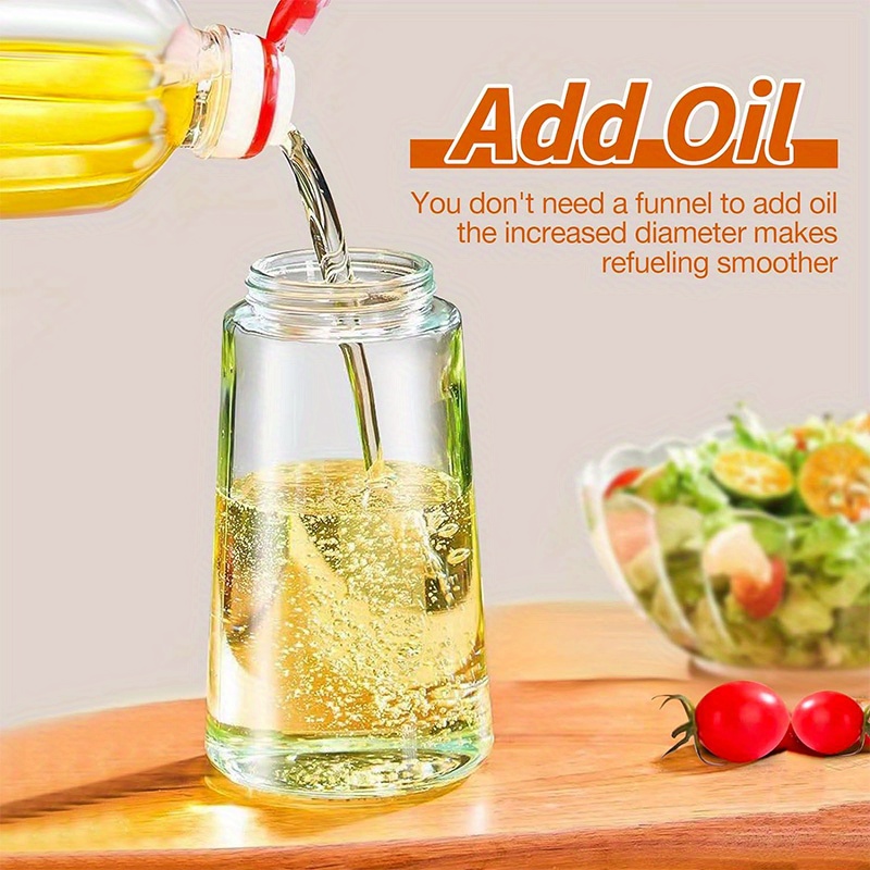 mafiti Oil Dispenser Bottle 180ml/6Oz Olive Oil Dispenser Sprayer for  Cooking Air fryer BBQ Grilling Salad Baking Kitchen Gadgets Accessories