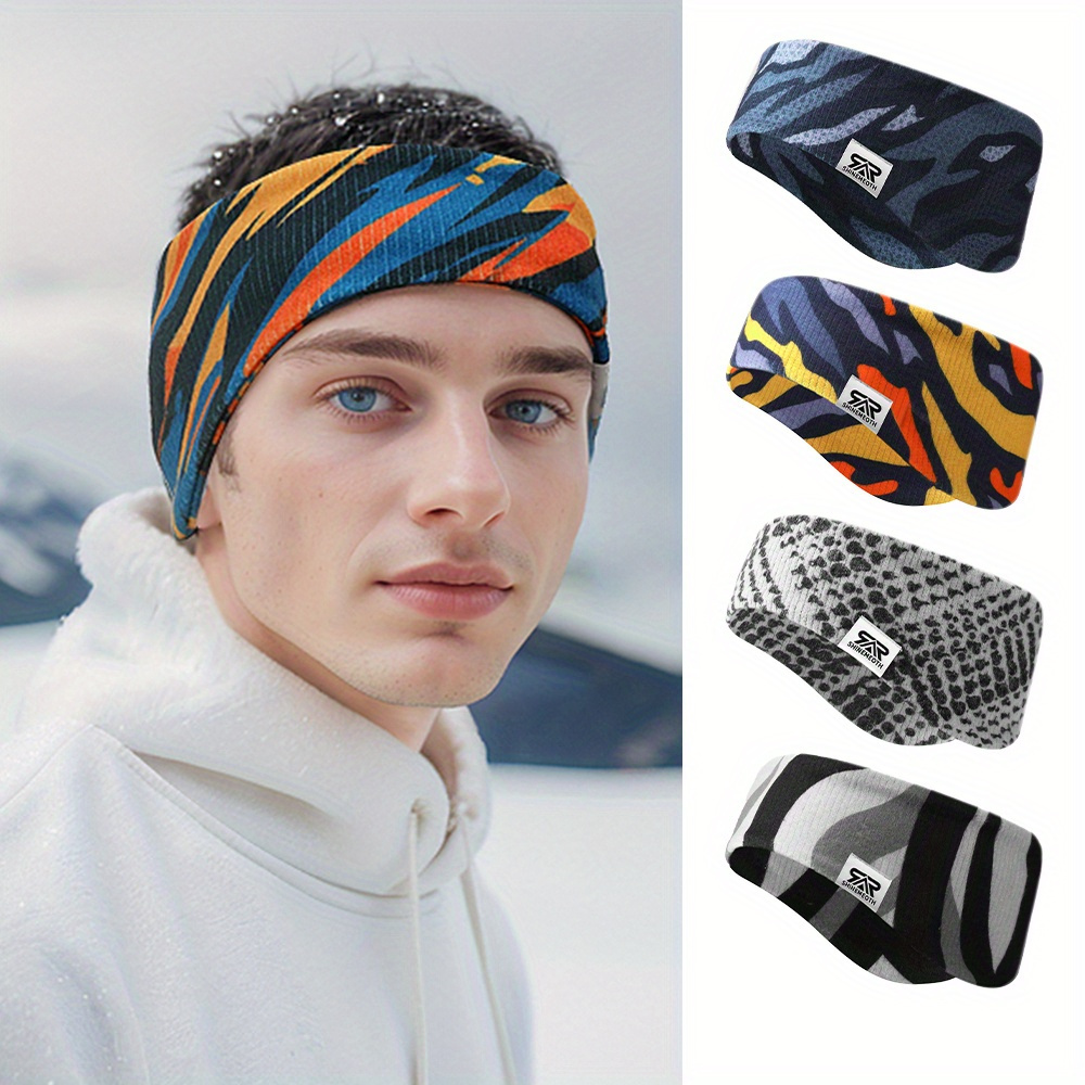 Cross Knot Headband Stretch Warm Knit Winter Ear Protection - Temu