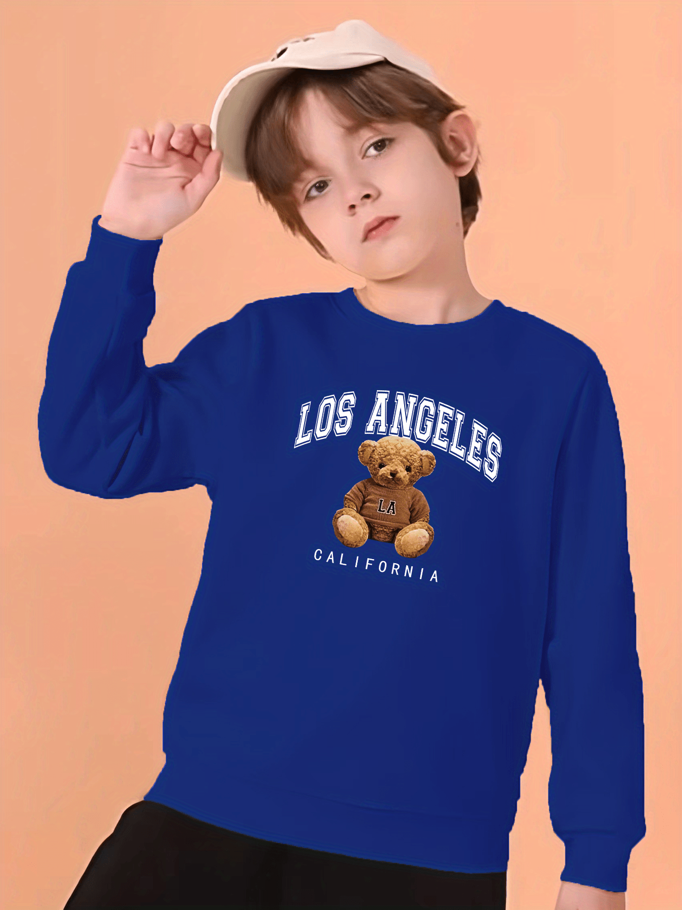 Sudadera con gráfico «Los Angeles» para niño mayor