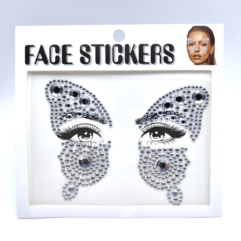 Rhinestone Face Stickers for Makeup