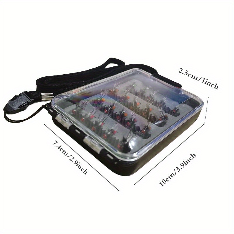 Fly Fishing Kit Artificial Dry Wet Baits - Temu