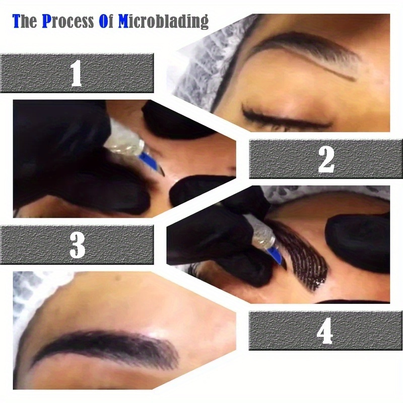 Máquinas Herramientas Tatuaje Microblading Aguja 5 Uds, Pluma Manual  Maquillaje Cejas Tatuaje Permanente - Belleza Salud - Temu Mexico