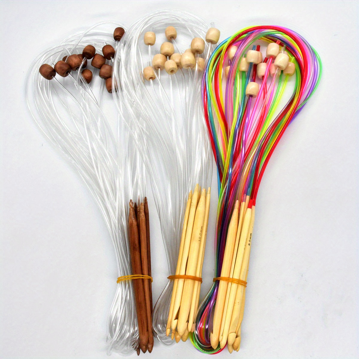  36PCS Bamboo Knitting Needles Set, BetyBedy Single