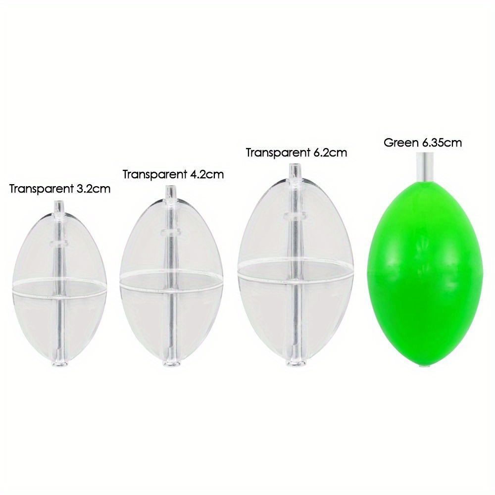 Sea Fishing Float Balls Oval Strike Indicator Bubble Floats - Temu