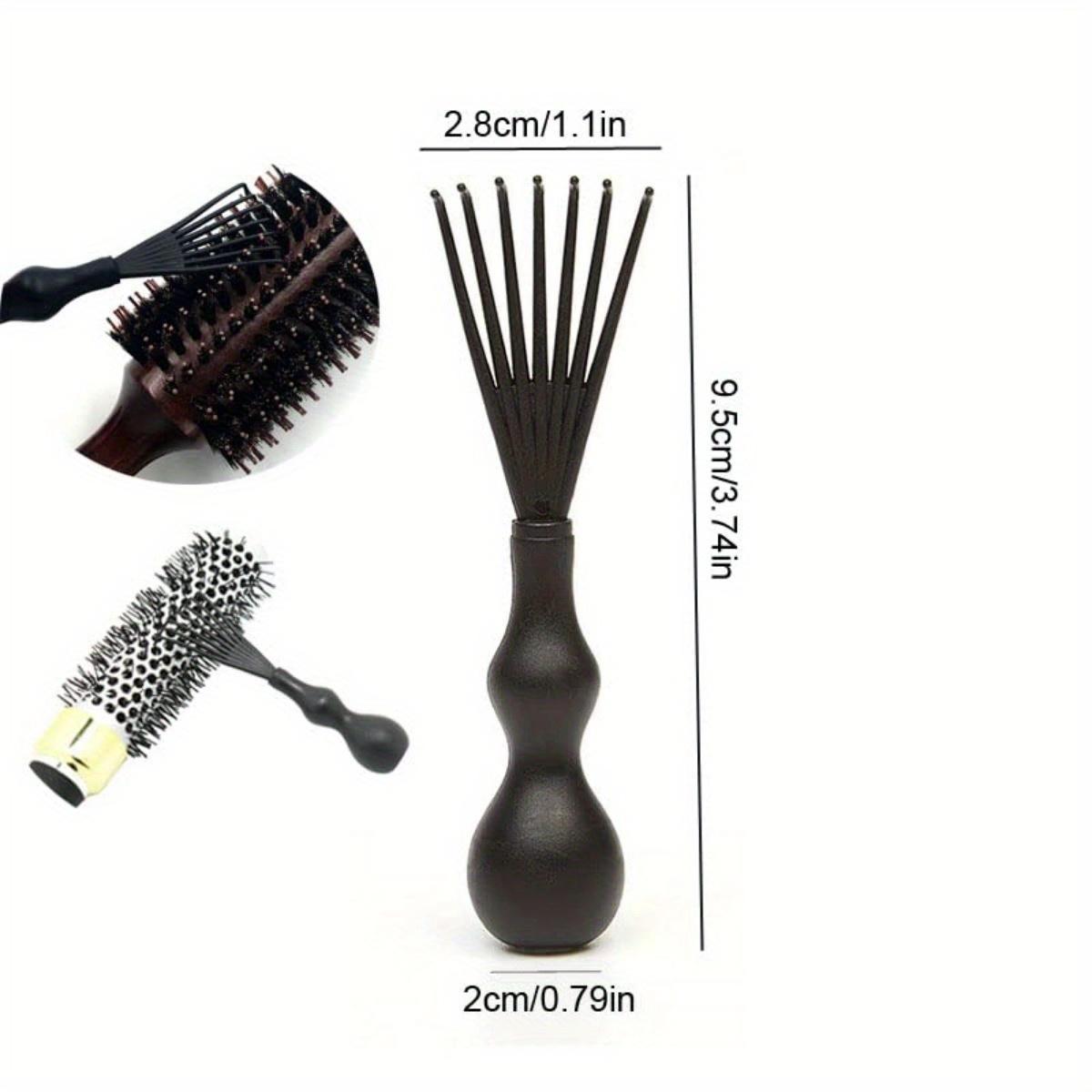 Hair Brush Cleaning Tool Comb Cleaner Hair Brushes Cleaner Comb Mini Hair Brush  Cleaner Tool For Removing Hair Dust Home Salon Use - Temu