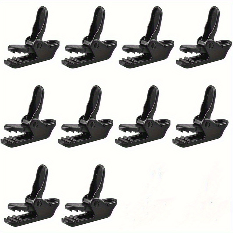 10pcs Tent Tarp Clips Heavy Duty Camping Equipment