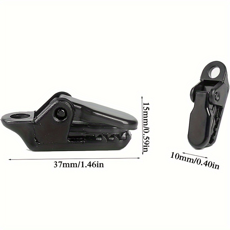 10pcs Tent Tarp Clips Heavy Duty Camping Equipment