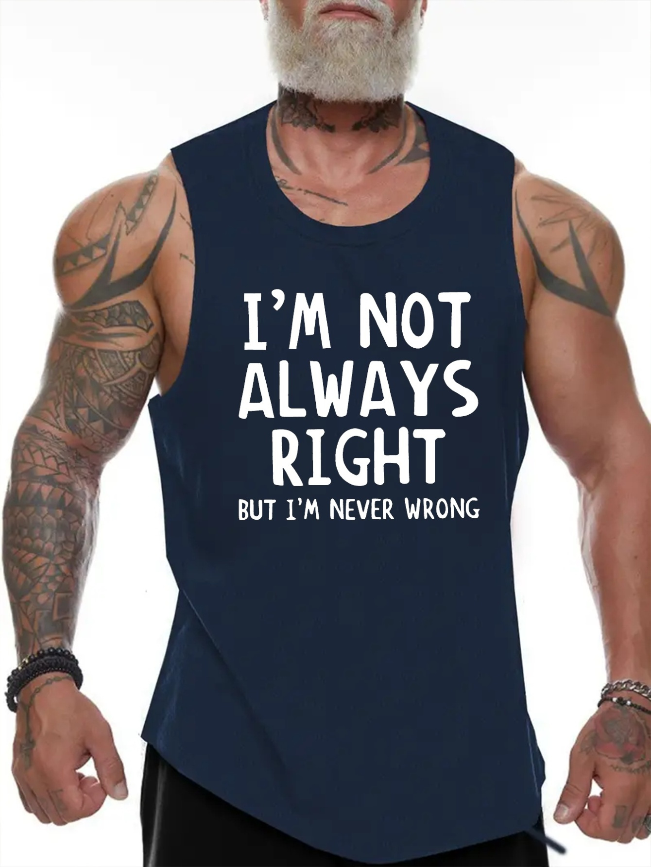 Funny hot sale gym vest