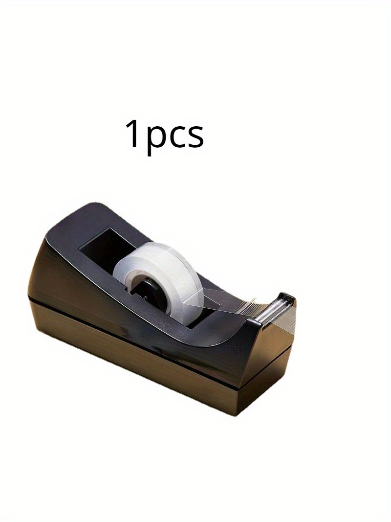 Desktop Tape Dispenser Transparent Tapes Tape Roll Dispenser Temu