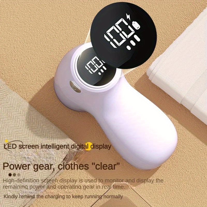 Rasoir en tissu, dissolvant de peluche électrique rechargeable avec charge  USB