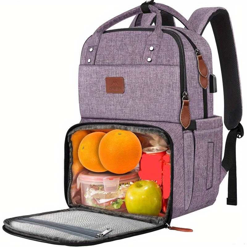 Matein backpack lunchbox for college
