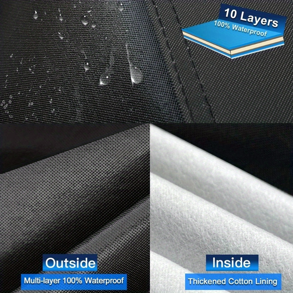 Sedan Autoabdeckung Wasserdicht Für Alle Wetterbedingungen, 100%  Wasserdichte Outdoor-Autoplane Regen Schnee UV Staub Schutz