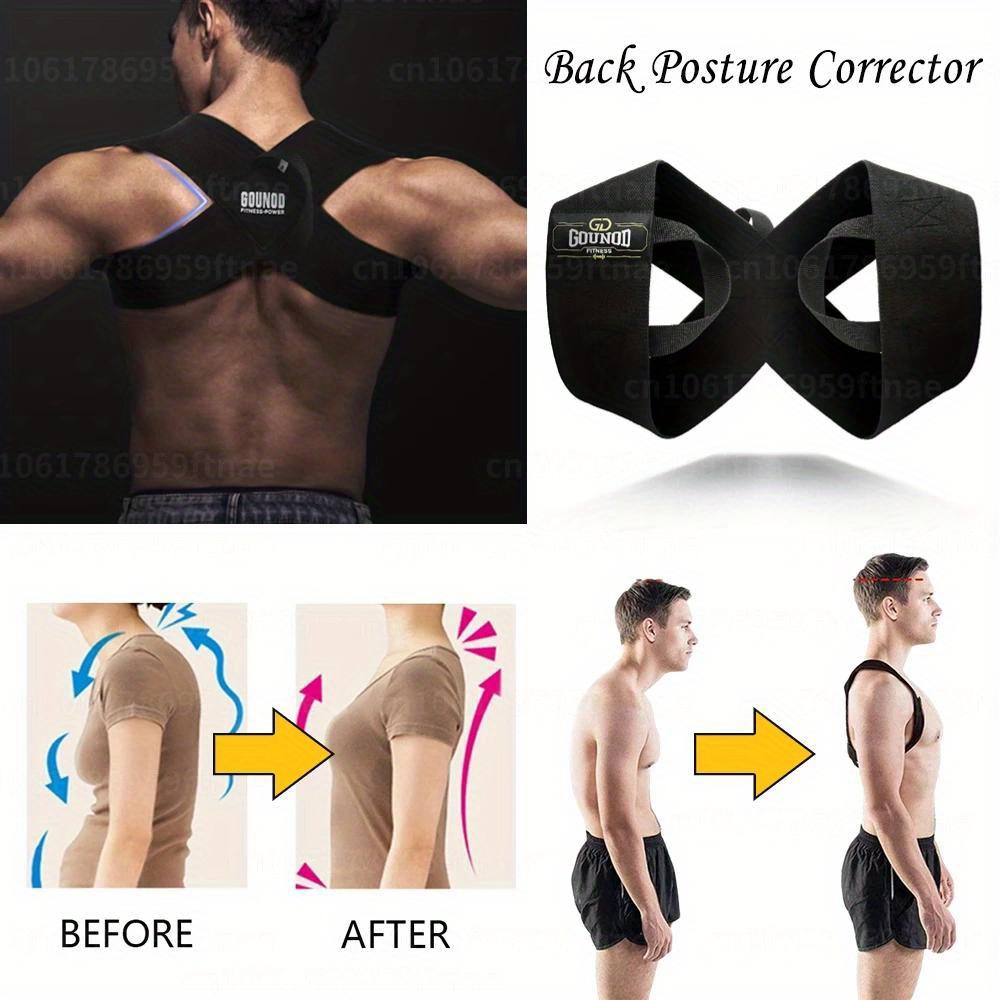 Rückenstütze, Verbesserte Korrekturgürtel Rücken mit Tasche
