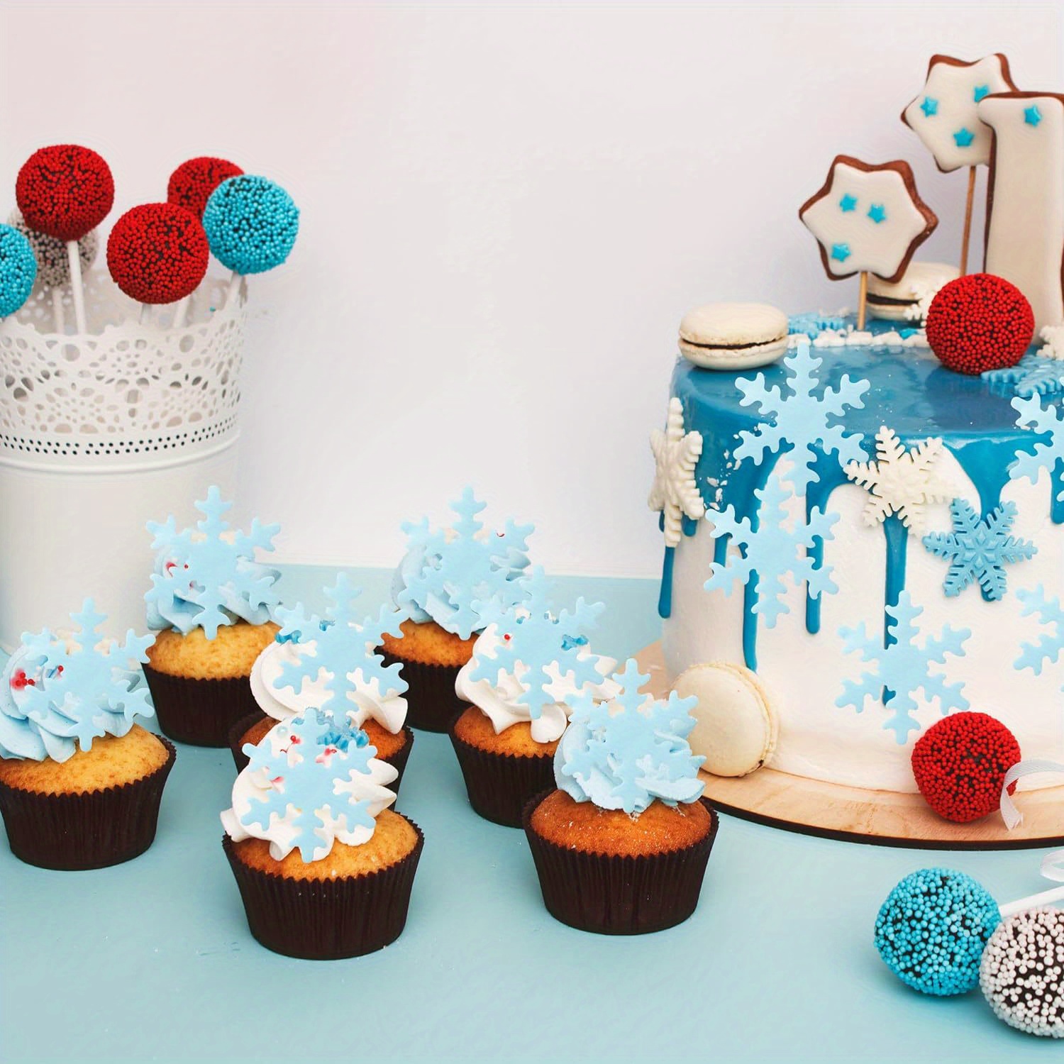 80 piezas de flores comestibles para decoración de tartas, flores para  cupcakes, decoración de tartas, papel de oblea de colores, decoración de  tartas para bodas, cumpleaños, fiestas : : Alimentación y bebidas