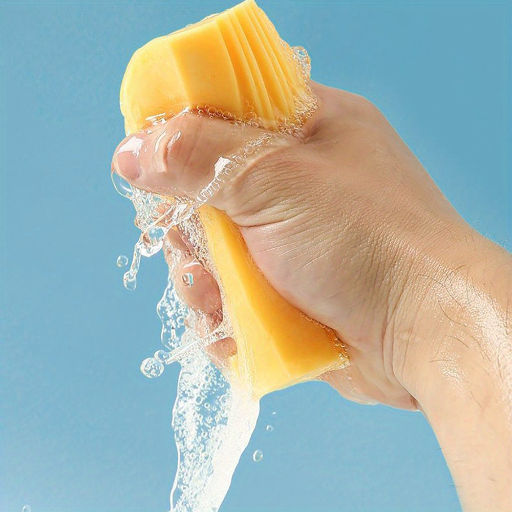 4-Pack Reusable Damp Clean Duster Sponge, Sponge Cleaning Brush Damp Clean  Dust Sponge,Cleaning Tool