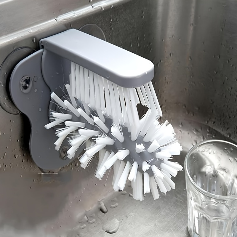 1pc 2-in-1 Multifunctional Drain Unblocker And Cleaning Brush With