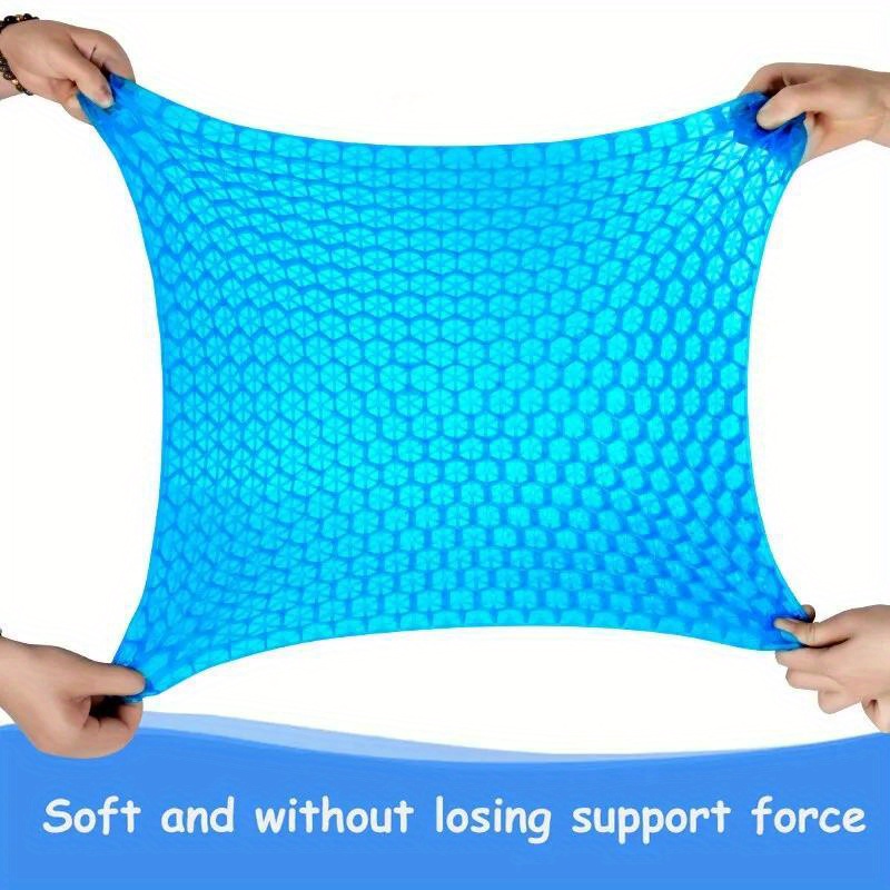 Decompress Gel Seat Cushion Breathable Honeycomb Design For - Temu