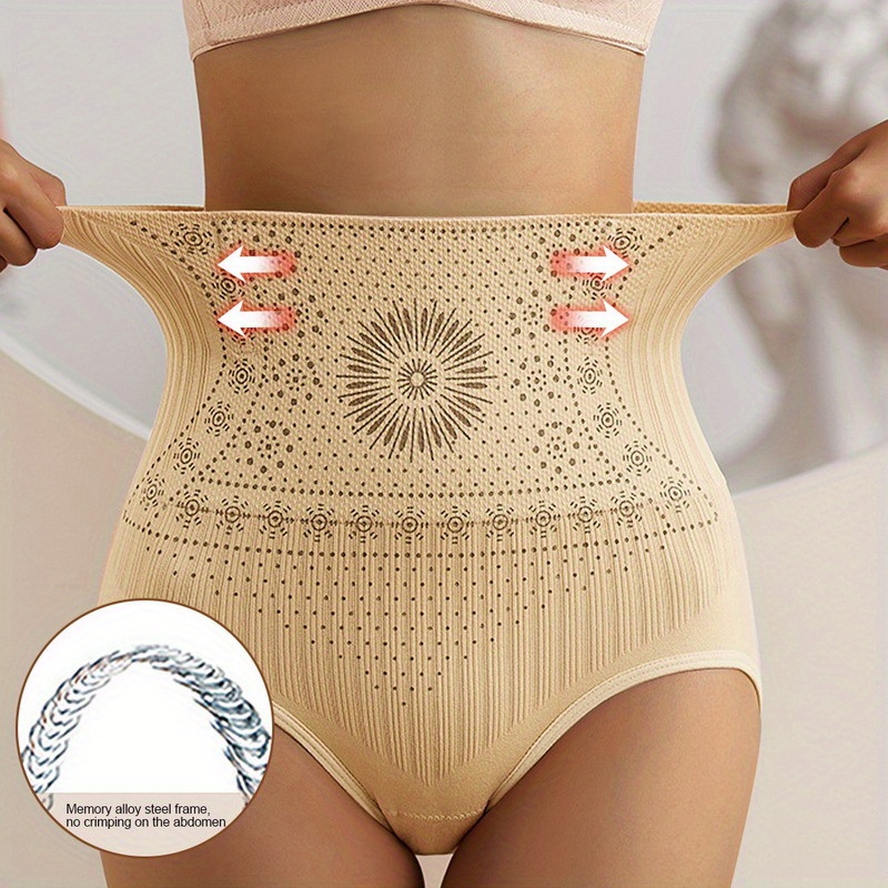 JDEFEG Lower Belly Waist Trainer Womens Underwear Cotton Bikini
