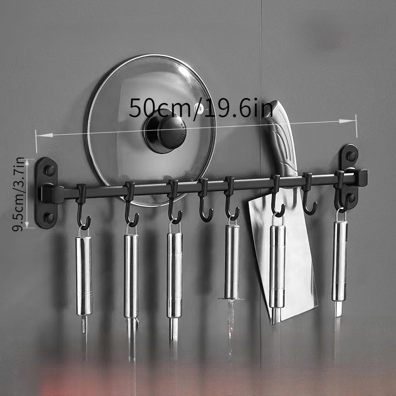 Kitchen Supplies Storage Hook Wall mounted Pot Cover Knife - Temu