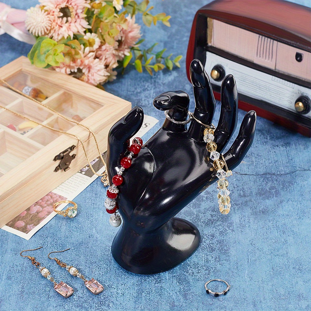 1pc Ok Gesture Shaped Jewelry Display Stand For Rings, & Bangles