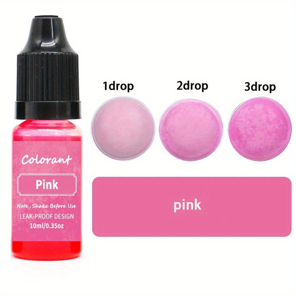 10ml/bottle Candle Dyes Pigment Liquid Colorant Resin Coloring Dye Pigments For DIY Candle Making Epoxy Resin Craft Making