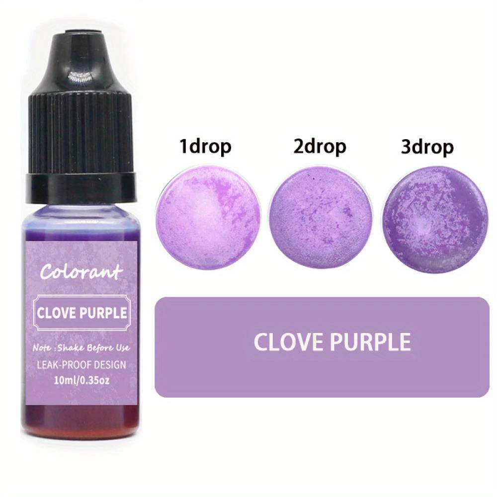 10ml/bottle Candle Dyes Pigment Liquid Colorant Resin Coloring Dye Pigments For DIY Candle Making Epoxy Resin Craft Making