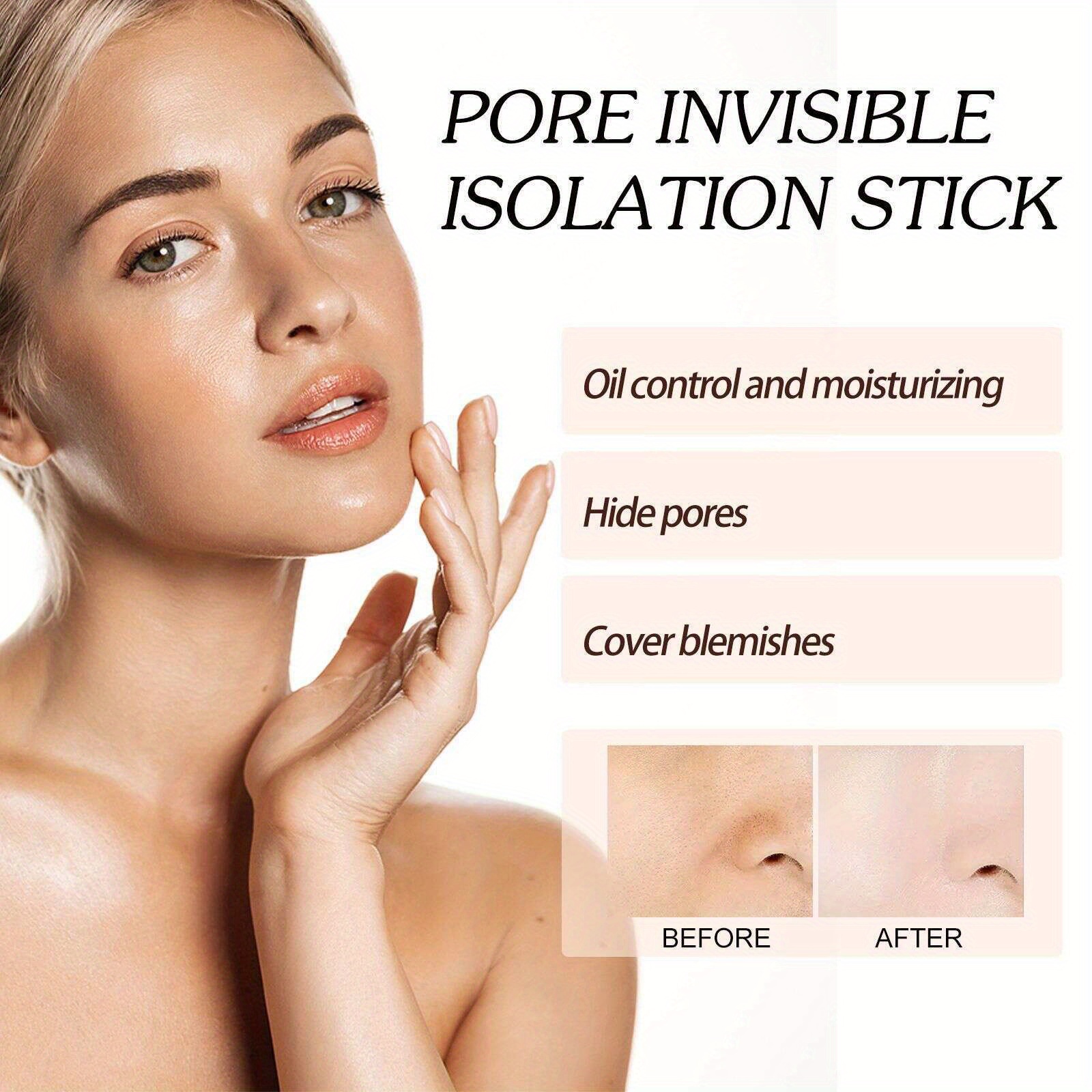 Invisible Pore Stick Long Lasting Hydrating Smoothing Isolated