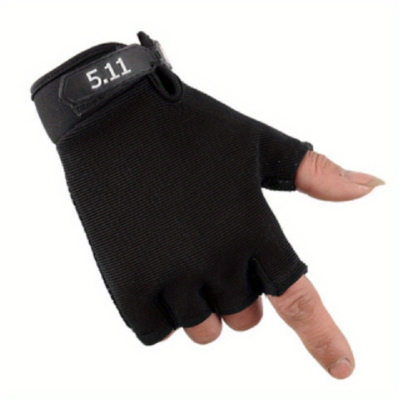 Outdoor Tactical Thin Durable Non slip Half Finger Gloves - Temu