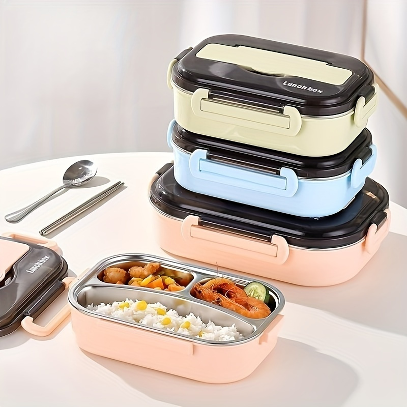 Stainless Steel Lunch Box - Temu