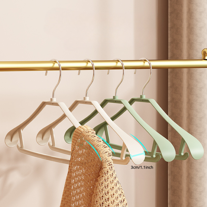 Home Clothes Hangers Traceless Anti-shoulder Angle Clothes Drying