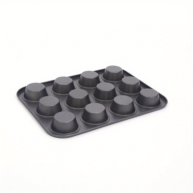 1pc 32.4*21.7*2.4cm Silicone 24 Pieces Muffin Cups Cake Mold Nordic Green  Dishwasher Safe, Oven, Easy Wash