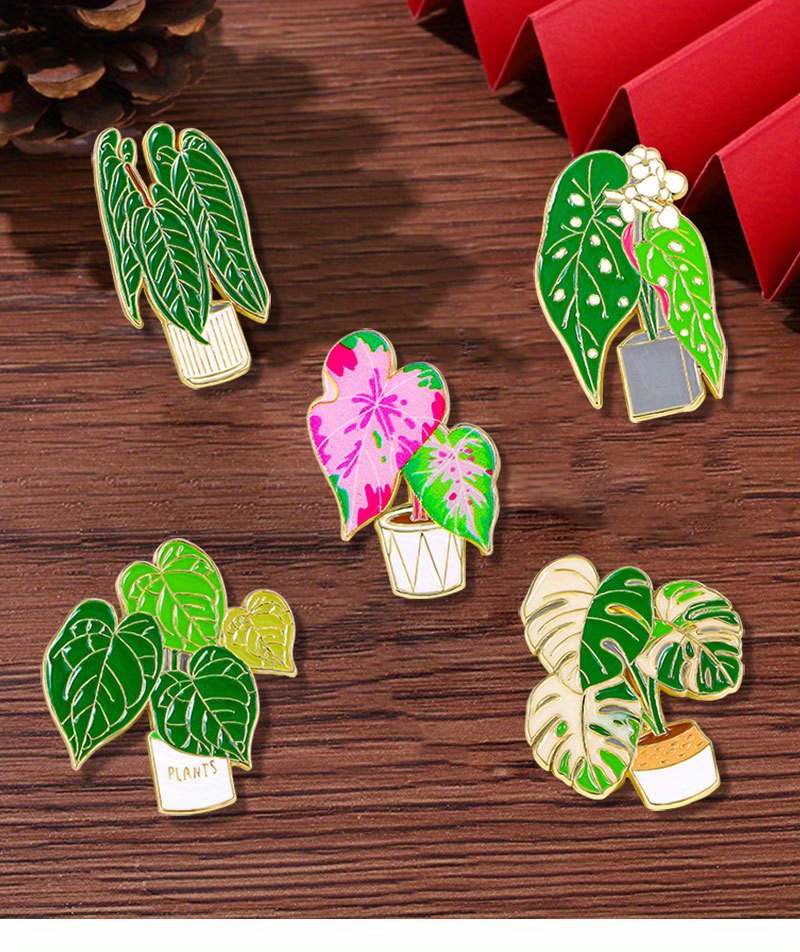 Plant Enamel Pin 